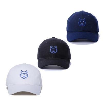 Fenrish Classic Logo Baseball Cap Đen Thêu Xanh